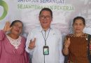Petani Nurialan boru Manullang, Warga Aek Martolu Siuhom Angkola Barat Ikut Jamsostek
