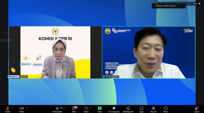 Webinar Nasional MPK: Meneropong Tata Kelola & Postur Anggaran Pendidikan di Masa Mendatang