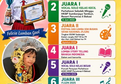 Siswi Berprestasi Asal Cibitung, Felicia Lumban Gaol Terus Bersinar Lewat Dunia Seni Vocal dan Story Telling Siswi Berprestasi Asal Cibitung, Felicia Lumban Gaol Terus Bersinar Lewat Dunia Seni Vocal dan Story Telling