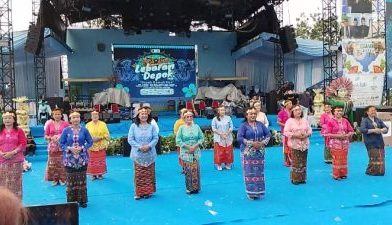 Tortor Batak Warnai Puncak Lebaran Depok 2026