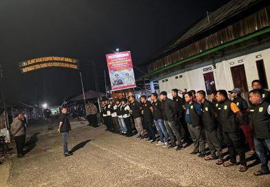 Patroli Skala Besar di Rambah Hilir: Saat Komitmen Polres Rokan Hulu Menjadi Nyata di Kampung Tangguh Anti Narkoba