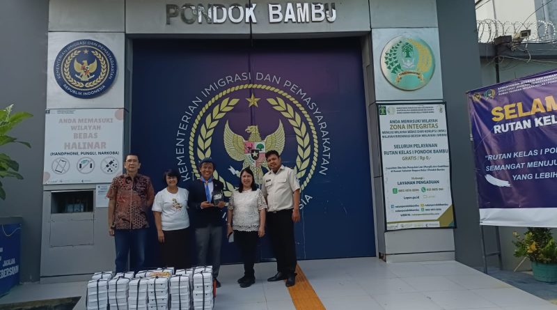 Dari “Mahlon” Menuju “Boas”: Jehovah Rapha Bawa Pesan Penebusan di Rutan Pondok Bambu Dari “Mahlon” Menuju “Boas”: Jehovah Rapha Bawa Pesan Penebusan di Rutan Pondok Bambu