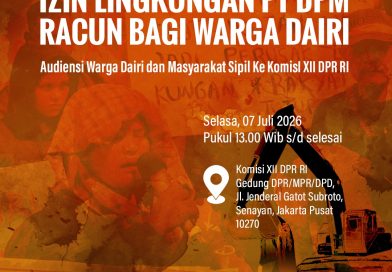 Warga Dairi dan Masyarakat Sipil Audiensi ke DPR RI Tolak Izin PT DPM dan RANPERDA RTRW 2026-2046 Warga Dairi dan Masyarakat Sipil Audiensi ke DPR RI Tolak Izin PT DPM dan RANPERDA RTRW 2026-2046